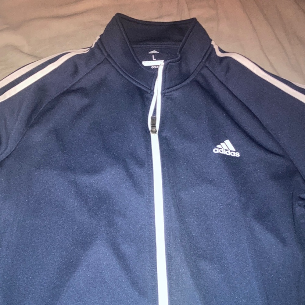 NWT adidas golf full zip up lightweight jacket
